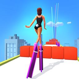 High Heels - impossible Girl Walk